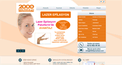Desktop Screenshot of 2000tipmerkezi.com